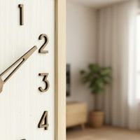 Double-Sided Corner Clock Modern Minimalist Home Decor Decorative