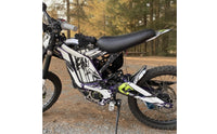 Electric Dirt Bike Seat Cushion Tapered for Unpaved Terrain