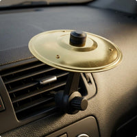Cymbal Vent Ornament Chrome Finish Air Vent Cymbal ABS Alloy