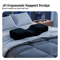 Breathable U-Shaped Lash Extension Pillow Skin-Friendly U-Shaped Lash Pillow for Beauticians, Estheticians, Spa, Home Business