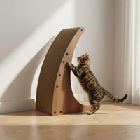 L-Shaped Cat Scratcher Wear-Resistant Vertical Cat Scratching Pad Low-Shedding Pet Supplies for Cats, Kittens, Indoor
