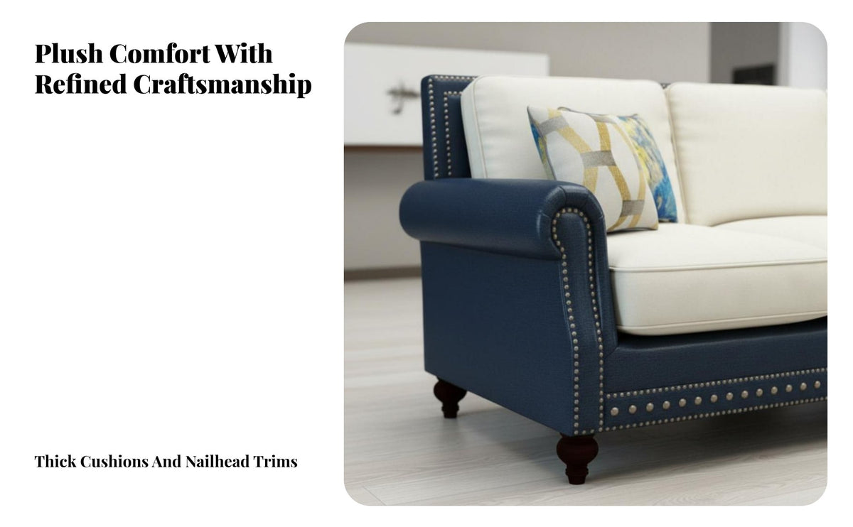 Upholstered tall-backed armchair Armchair US-inspired design tall-backed armchair Armchair Luxurious Design Single Sofa for Apartment Dwellers, Homeowners, Bedroom, Study, Office