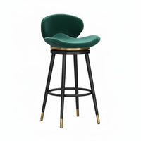 Adjustable Round Stool with Low support Modern Design Seating Furniture for Counter