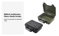 Instrument Case with Hinged Lid