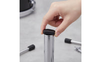 Slip-Resistant Drum Stand Rubber Feet Stable Drum Stand Foot Robust Rubber Feet Shock-Absorbing for Drummers, Percussionists, Live Stage, Recording Studios, Rehearsal Rooms