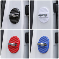 Car Door Lock Cover Protector, ABS, Adhesive, Universal
