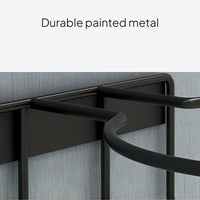 Wall-Mounted Sports Ball Rack, No-Drill, Multi-Peg Organizer