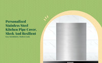 Metal duct cover, easy to install
