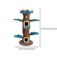 Cat tree with condo