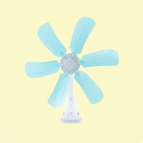 Sewing Machine Fan Strong Wind Clamp Fan Long-Lasting for Workshop