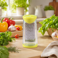 Sturdy Synthetic Material Food Shredder, Handheld Cheese Shredder with Fine Grating Surface, Woodland Kitchen Gadgets for Meal Prep
