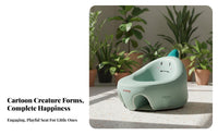 Inflatable infant Sofa Portable Sit-up Training Chair Safety Guardrails for Babies