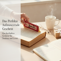 Chinese Style Magnetic Bookmark Set with Inspirational Sayings for Students and Gifts