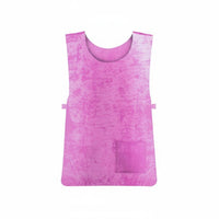 Water Activated Cooling Vest Sleeveless Water-Evaporating Cooling Vest Absorbent Apparel for Outdoor Workers, Tourists, Hot Weather, Travel