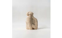 Abstract Sculpture Beige Character Ornament Nordic for Office, Homeowners