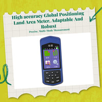 Highaccuracy Land Area Measurement Device, geolocation system Land Meter, Vehicle-Mounted Survey Tool, Area & Distance Measurement, Instant Tracking