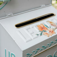 Iron Wall Mailbox Rust Resistant Home Decor for Garden