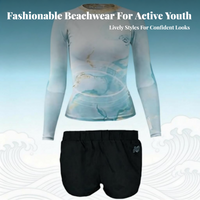 Moisture-wicking rash guard