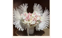 Feather-Like Angel Wings Lightweight Craft Wings 3D Ornaments Mini for Photo Shoots