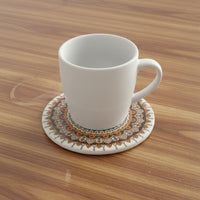 Ceramic Absorbent Coaster Non-Slip Absorbent Ceramic Coaster Protects Furniture Tableware Accessory for Kitchen Counter