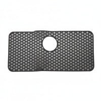 Non-Slip Kitchen Sink Protector Scratch Resistant Silicone Sink Protector Drainage Holes Household Accessory Easy to Clean
