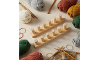 Chunky Blanket Looms Beginner Friendly Wooden Peg Looms Easy Assembly Blanket Weaving Frame for Beginners