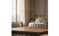 Tabletop Hoop Stand Slim Centerpiece Riser Minimalist for Receptions, Parties