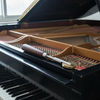 Piano String Pressure Wheel Wood Handle Music Tool Stainless Steel