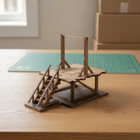 1/72 Scale Western Town Model Engaging Build-Your-Own Project for Hobbyists