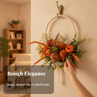 Authentic Fall Wreath with Tassel