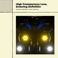 LED Motorcycle Spotlight: bright, waterproof