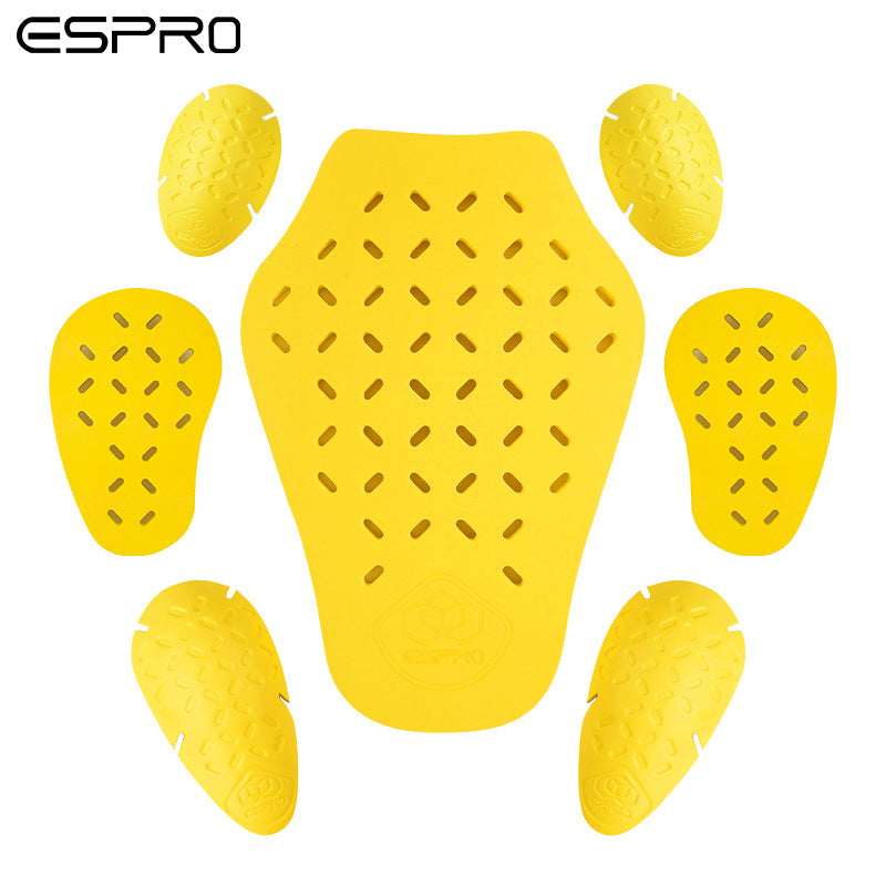 ESPRO Motorcycle Riding Gear Built-in Protector EVA Foam Shock-Absorbing Back Shoulder Chest Elbow Guard
