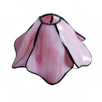 Stained Glass Lamp Shade E27 Compatible Handmade Stained Glass Shade Decorative Tapered Lampshade for Table Lamps