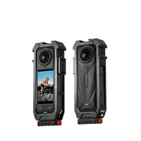 适用于影石Insta 360 X5全景相机横竖拍磁吸快装拓展X5兔笼保护框