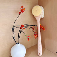 2-in-1 Shower Brush Soft Bristles Double-Sided Shower Brush Easy to Clean