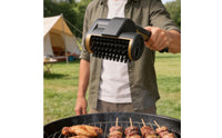 Electric Grill Brush 2-Speed Control Automatic Rotating Cleaner Rechargeable