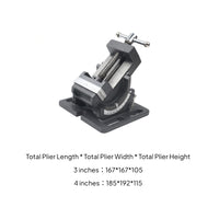 Tilting Vise Heavy-Duty Swivel Bench Vise Metal for Workbench