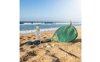 Carbon Fiber Beach Paddle Lightweight Design Carbon Fiber Beach Racket Non-Slip Grip Solid Head Tennis Racket