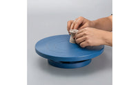 Rotating Banding Wheel Heavy Duty Pottery Turntable Slimline Sculpting Turntable Stable for Potters, Sculptors, Florists, Art Class, Workshop