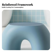 Anti-Slip Feet children's Cartoon Stool Thickened frame young child elevating Rounded Corners Footstool Round Edges for young children, &children, Parents, Bathroom, Playroom, Living Room, Bedroom