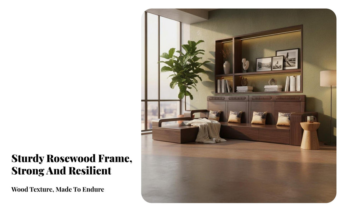 Sectional with Storage Modern Living Room Design Room Furniture Easy Assembly Couch for Small Space Dwellers, Homeowners, Home, Apartment, Lounge Area