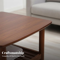 dualtier Square End Table Minimalist Design Household Furniture for homeowners