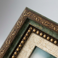 European Classical Picture Frame, Vintage Resin Photo Frame, A4 Desktop Stand fo #variant:5 inch Desktop (Inner 8.9x12.8cm)