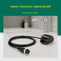 Infrared detector Faucet, Automatic Hot & Cold Water blender, Touchless Control Box for Bathroom Sink