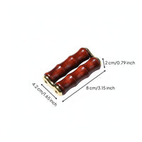 Rosewood Hand Roller Comfortable Grip Wooden Fidget Roller for Travel, Musicians