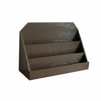 Wooden Magazine Rack accessibleTop Slanted Desk Organizer Tabletop