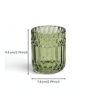 Cylindrical Mouthwash Cup with Thickened Base Easy to Clean Mouthwash Cup Durable Bathroom Tumbler Sturdy for Countertop