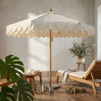 Rope-Pull Parasol Central Pole Parasol Finial Top for Outdoors