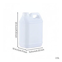 Food-Safe Plastic Jug Versatile Plastic Jerry Can Complimentary for Kitchen