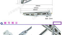 厂家热推房车支腿镀锌三角平衡拖车千斤顶爱科稳定支腿量大从优
